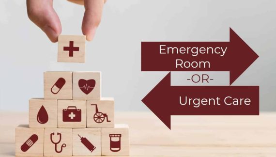 Emergency Room or Urgent Care Stripes